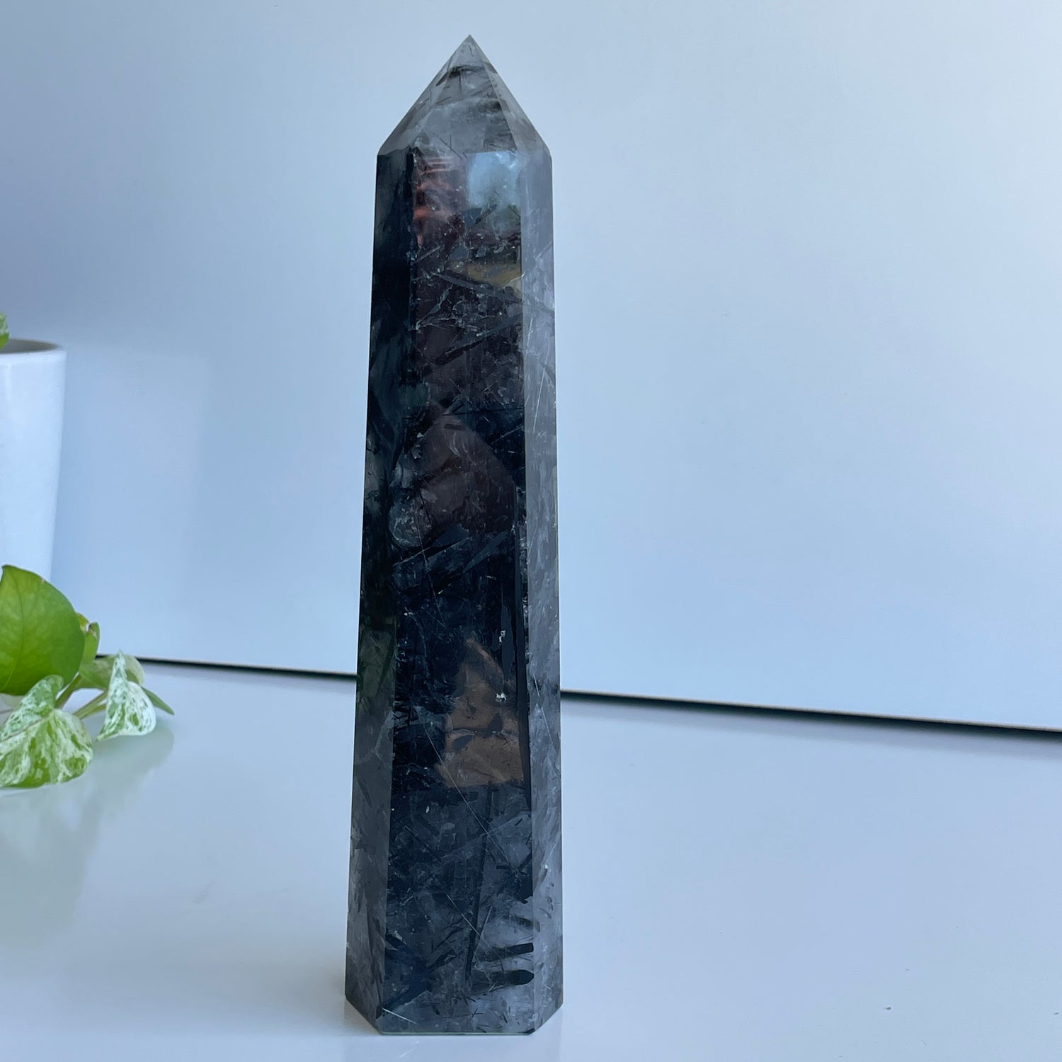 Tourmalinated Quartz Generator 26.2cm