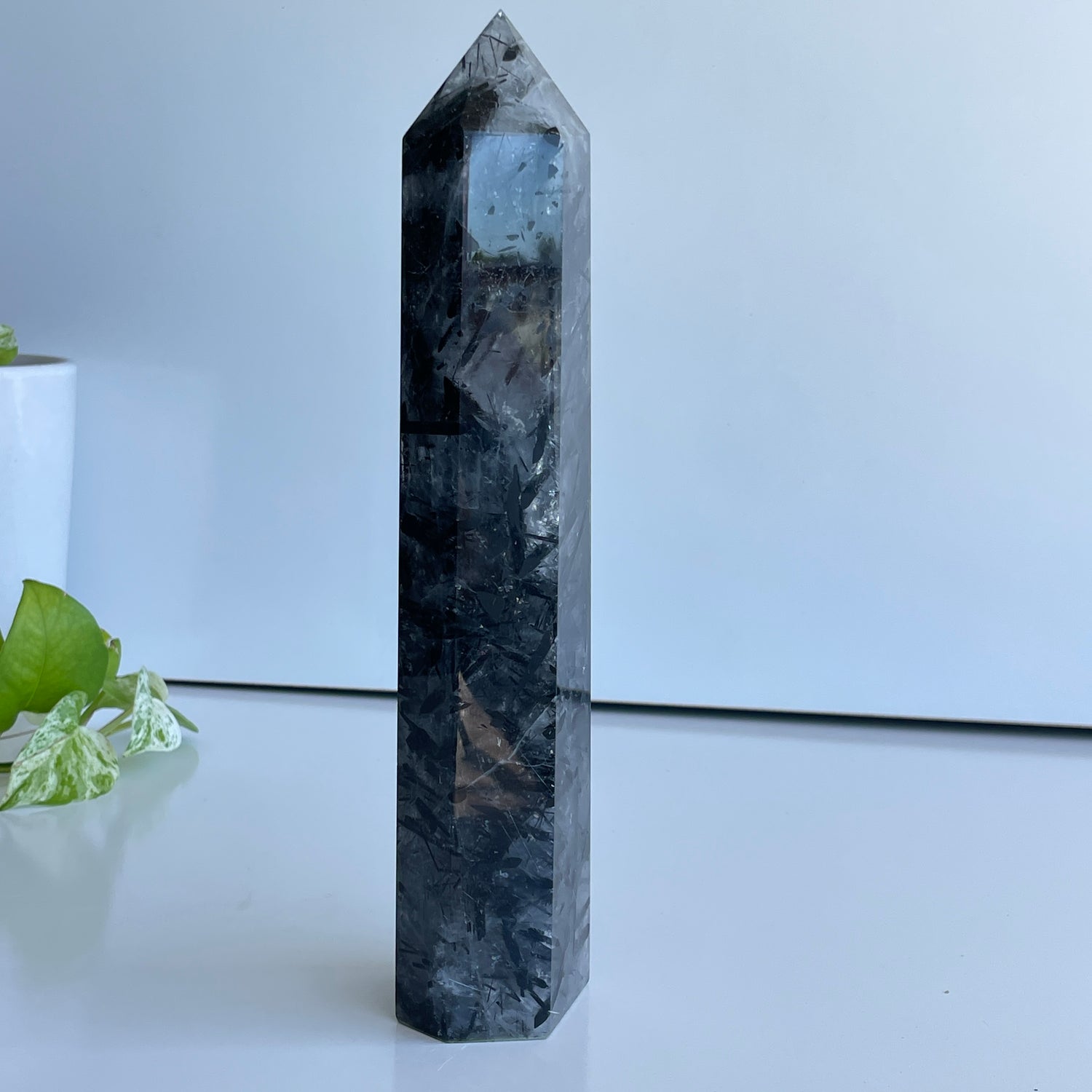 Tourmalinated Quartz Generator 26.2cm