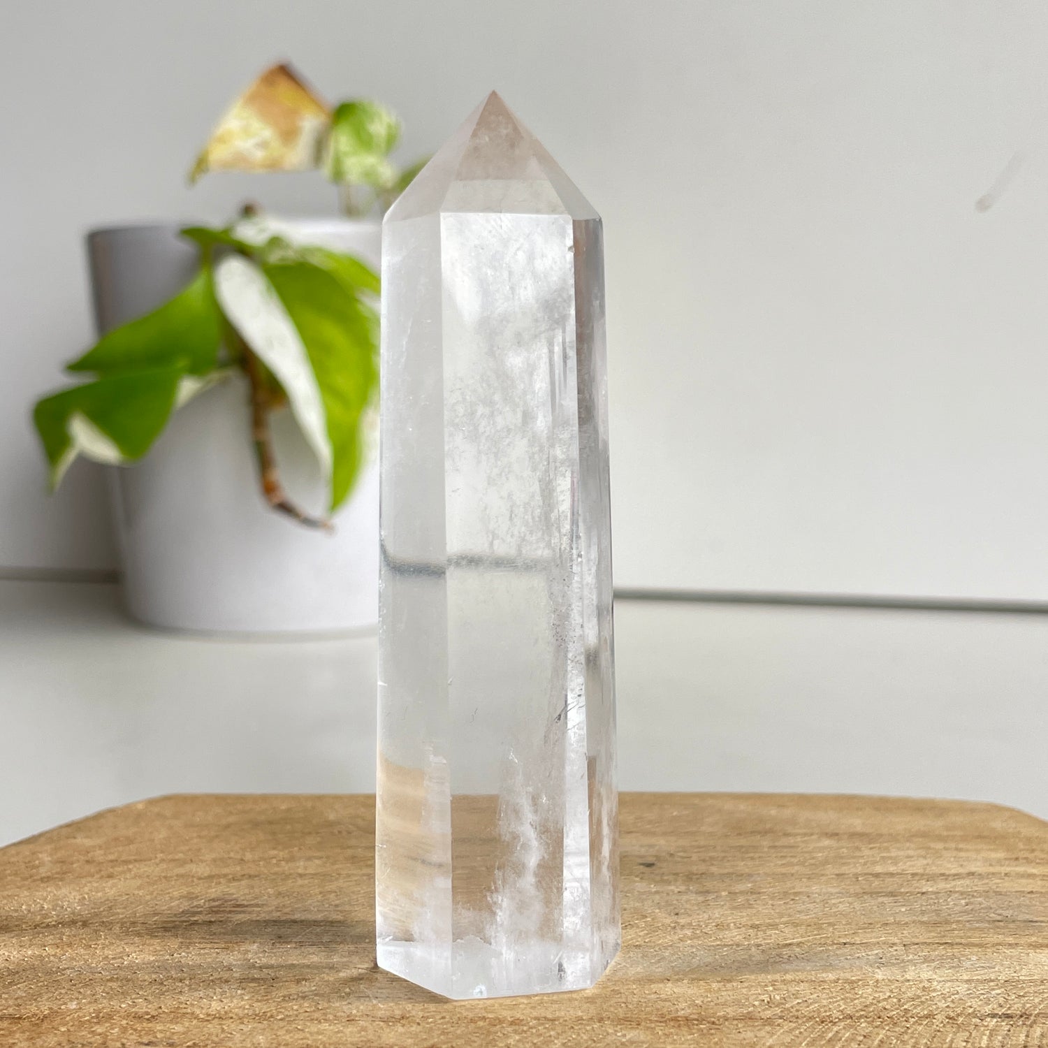 Clear Quartz Generator - AA Grade 9.4cm