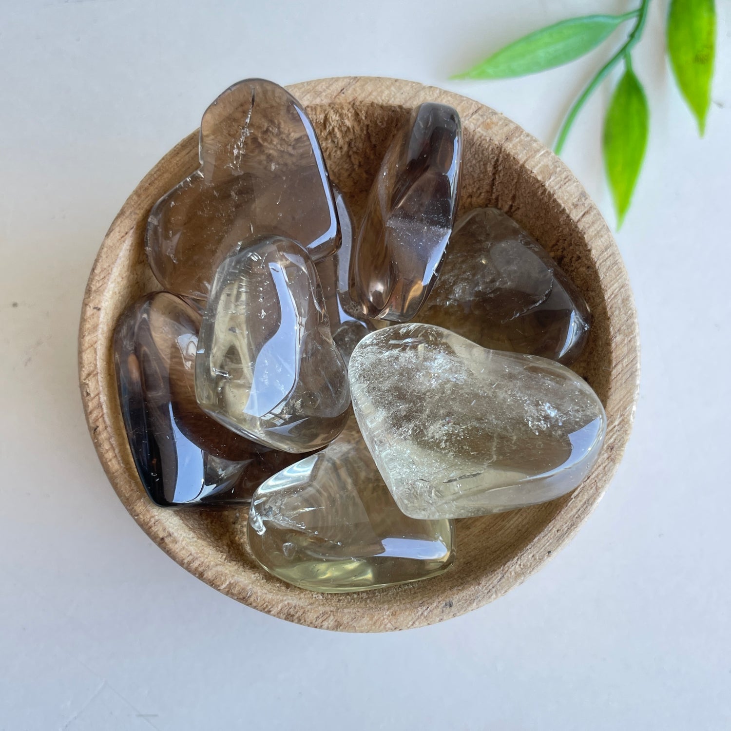 Smoky Quartz Heart Tiny High Quality