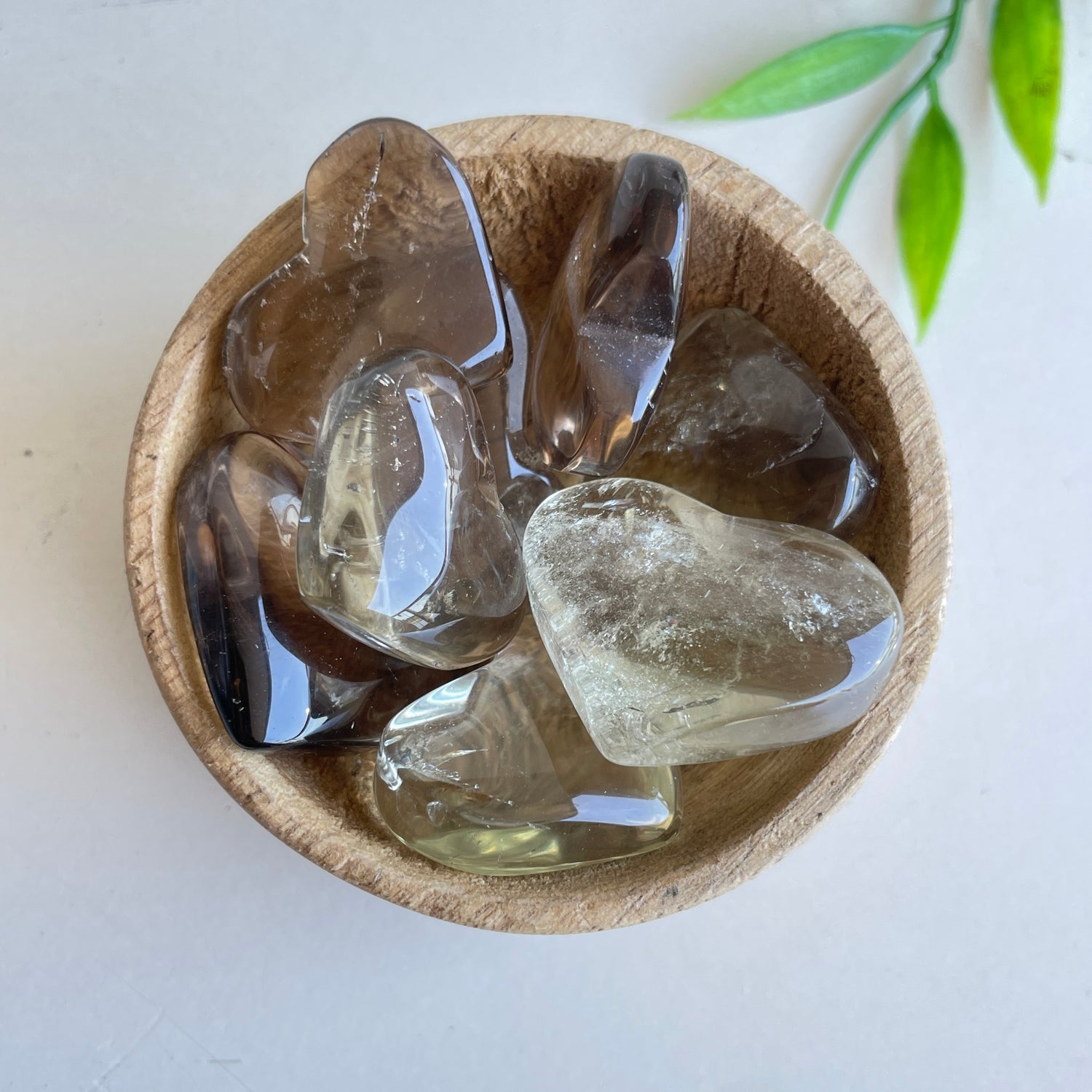 Smoky Quartz Heart Tiny High Quality
