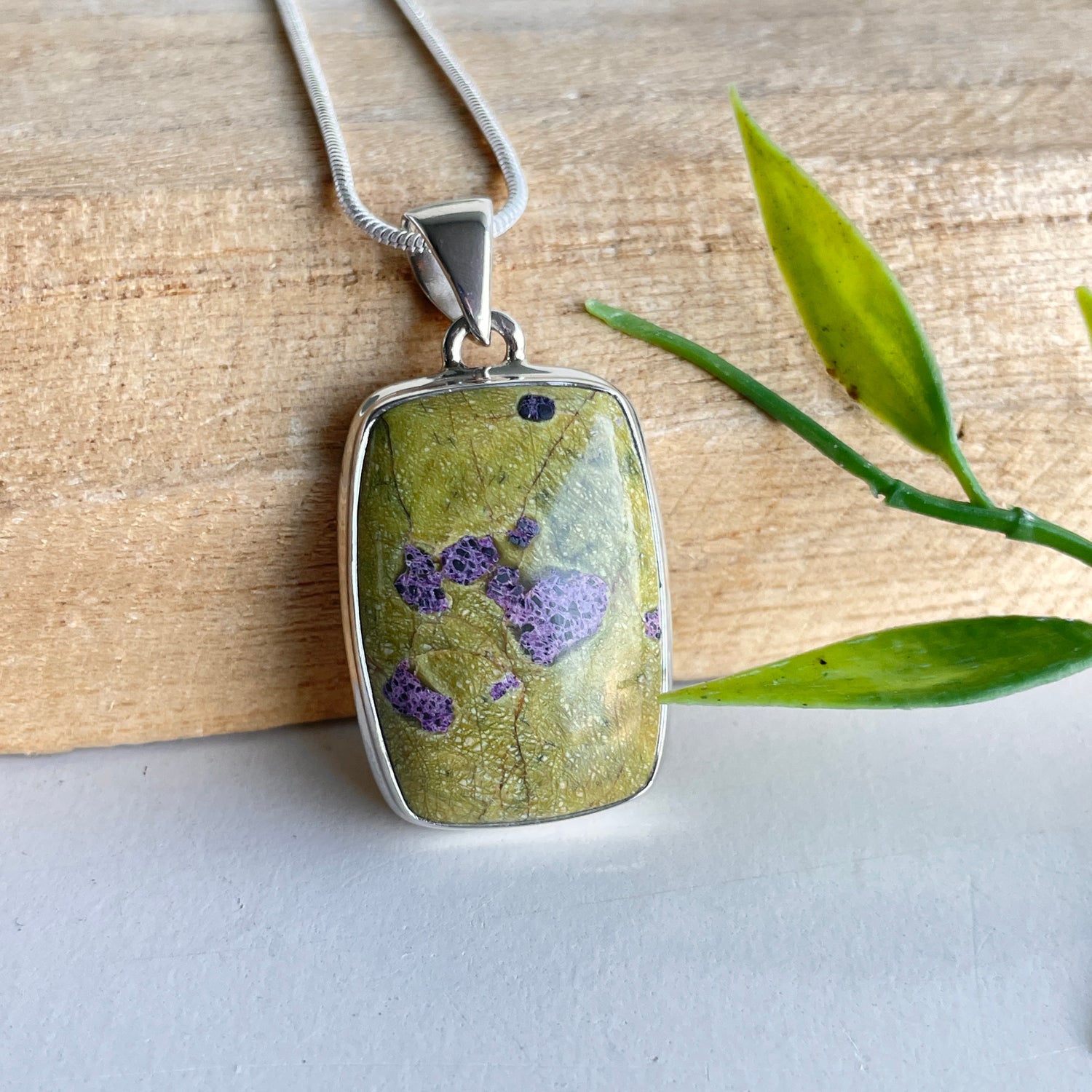 Atlantisite Rectangle Pendant