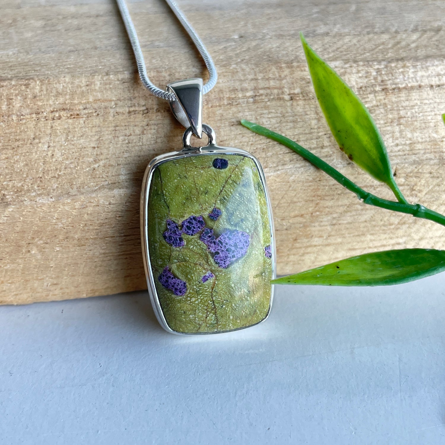 Atlantisite Rectangle Pendant