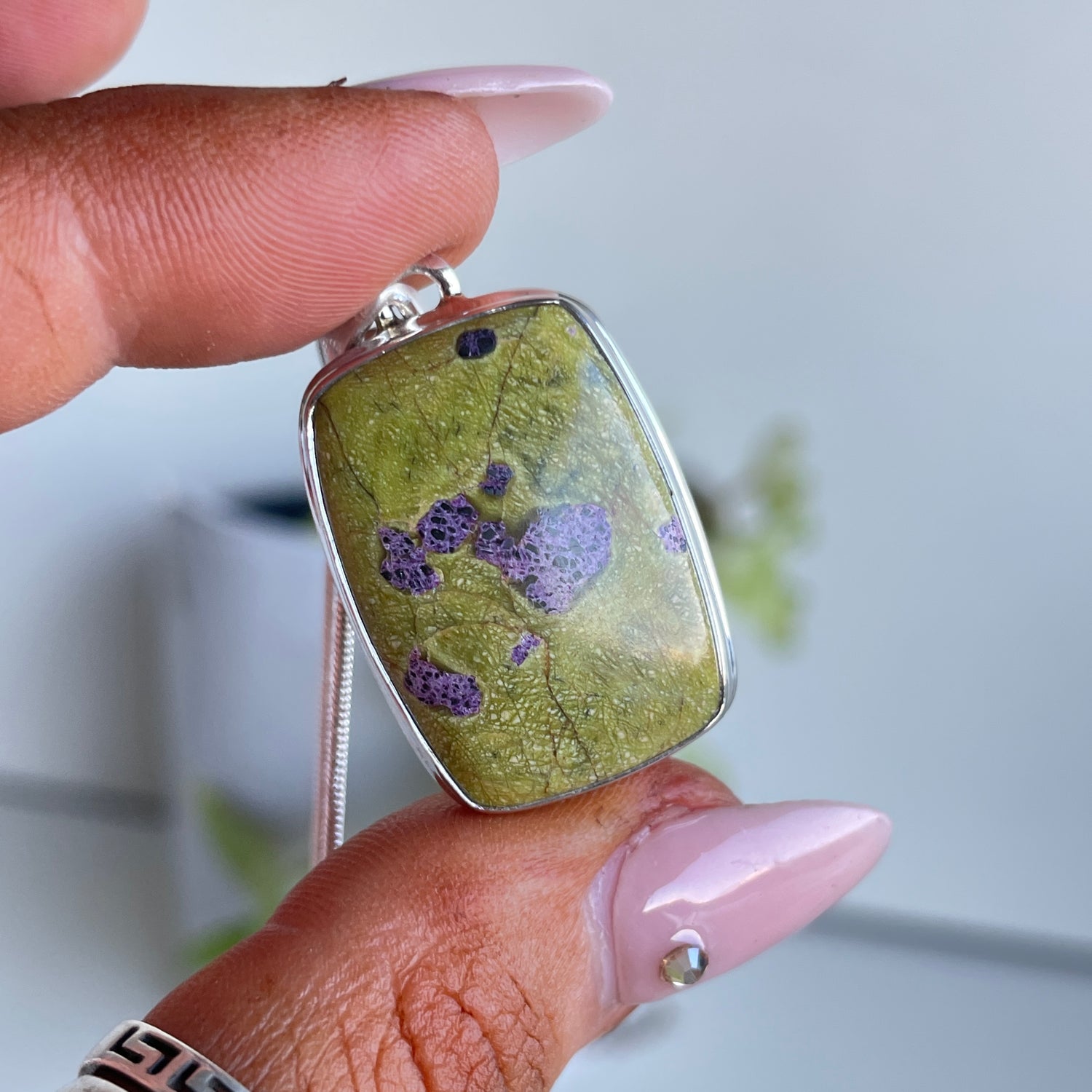 Atlantisite Rectangle Pendant