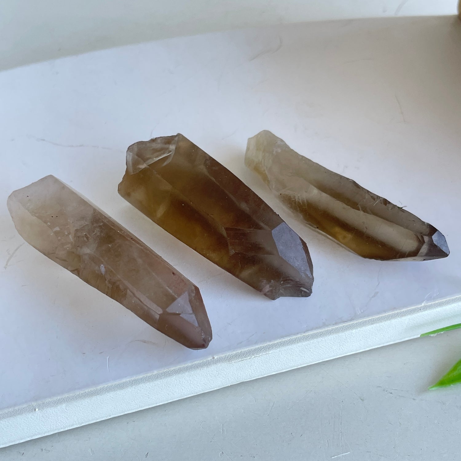 Smoky Quartz Point High Quality Med