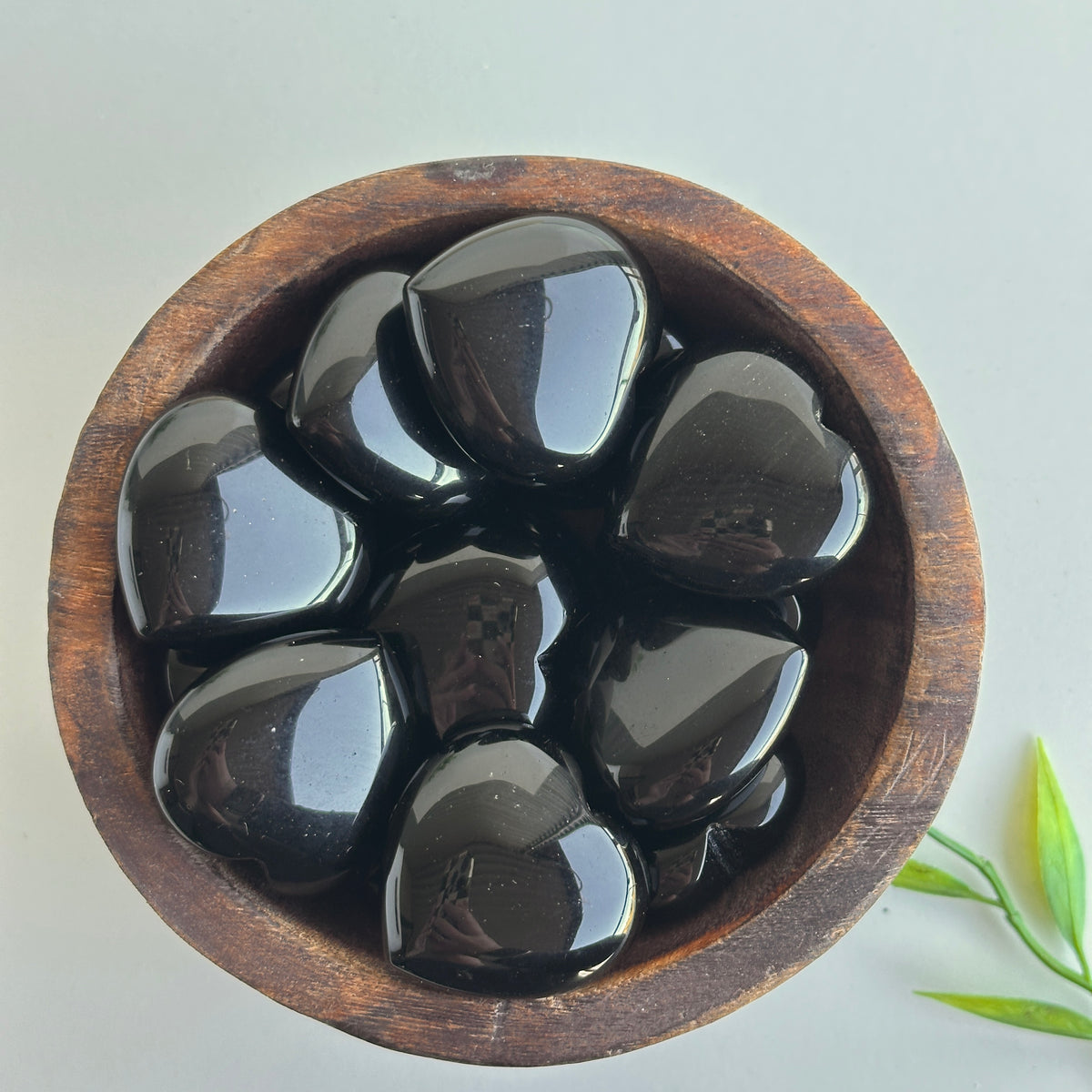 Black Obsidian Heart 3cm