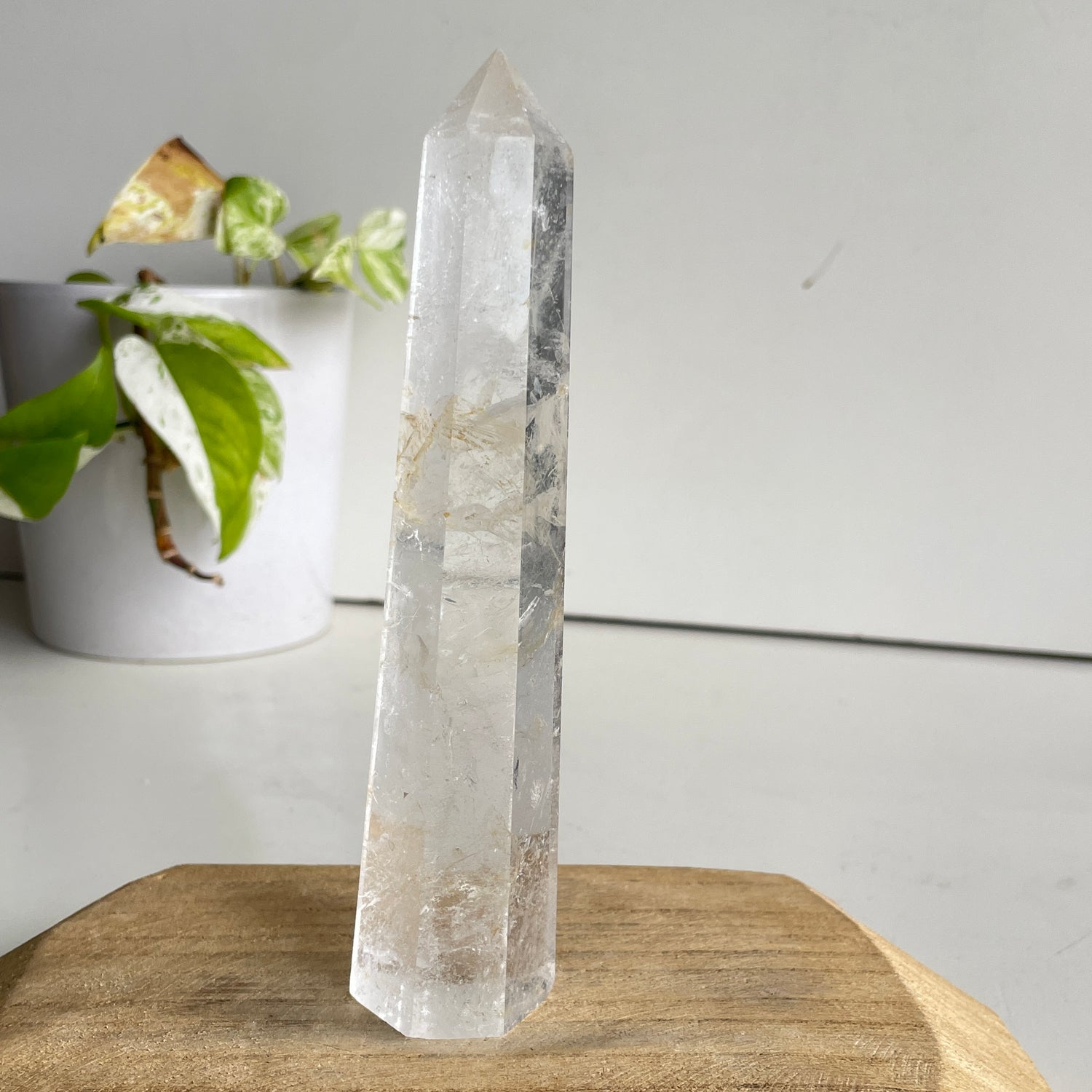 Clear Quartz Generator 15.5cm - High Quality
