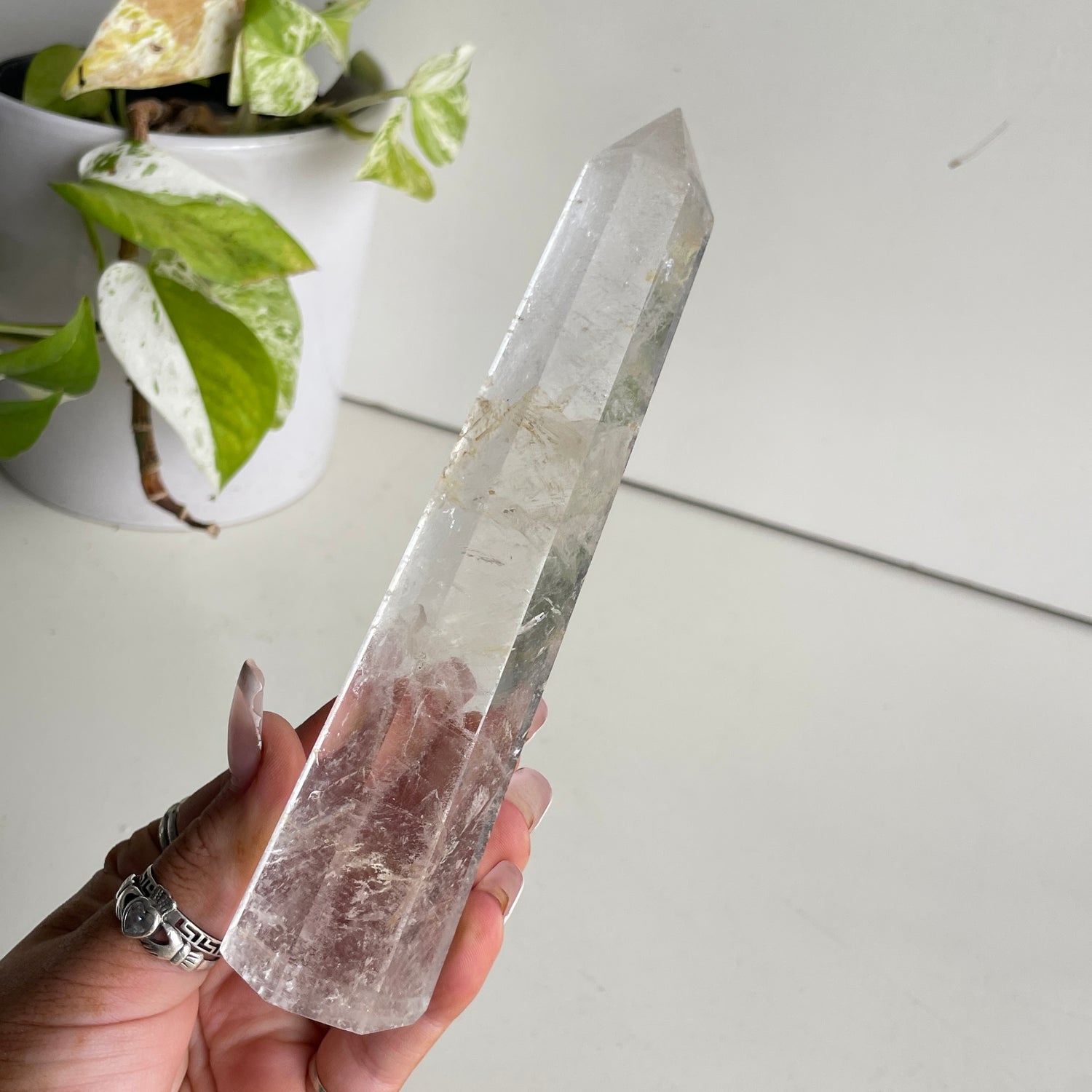 Clear Quartz Generator 15.5cm - High Quality