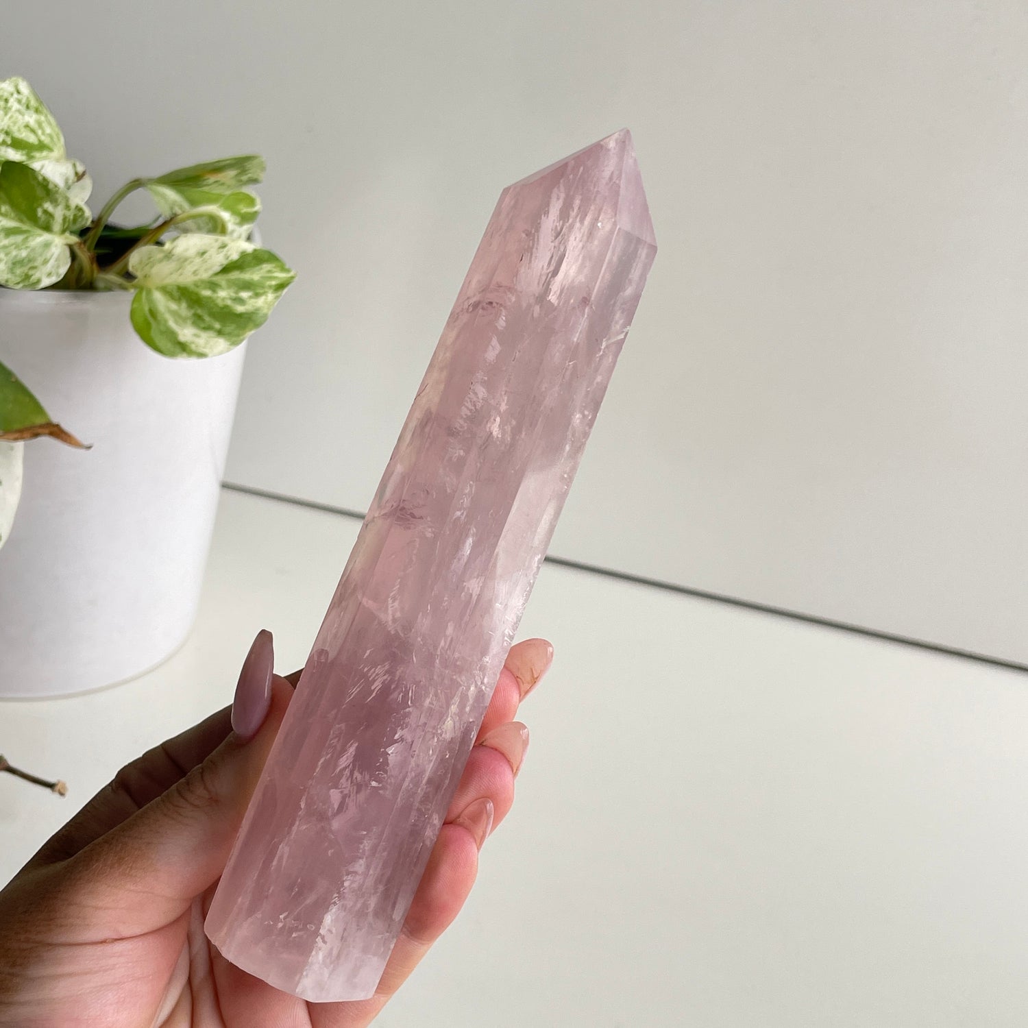Rose Quartz Generator 16cm
