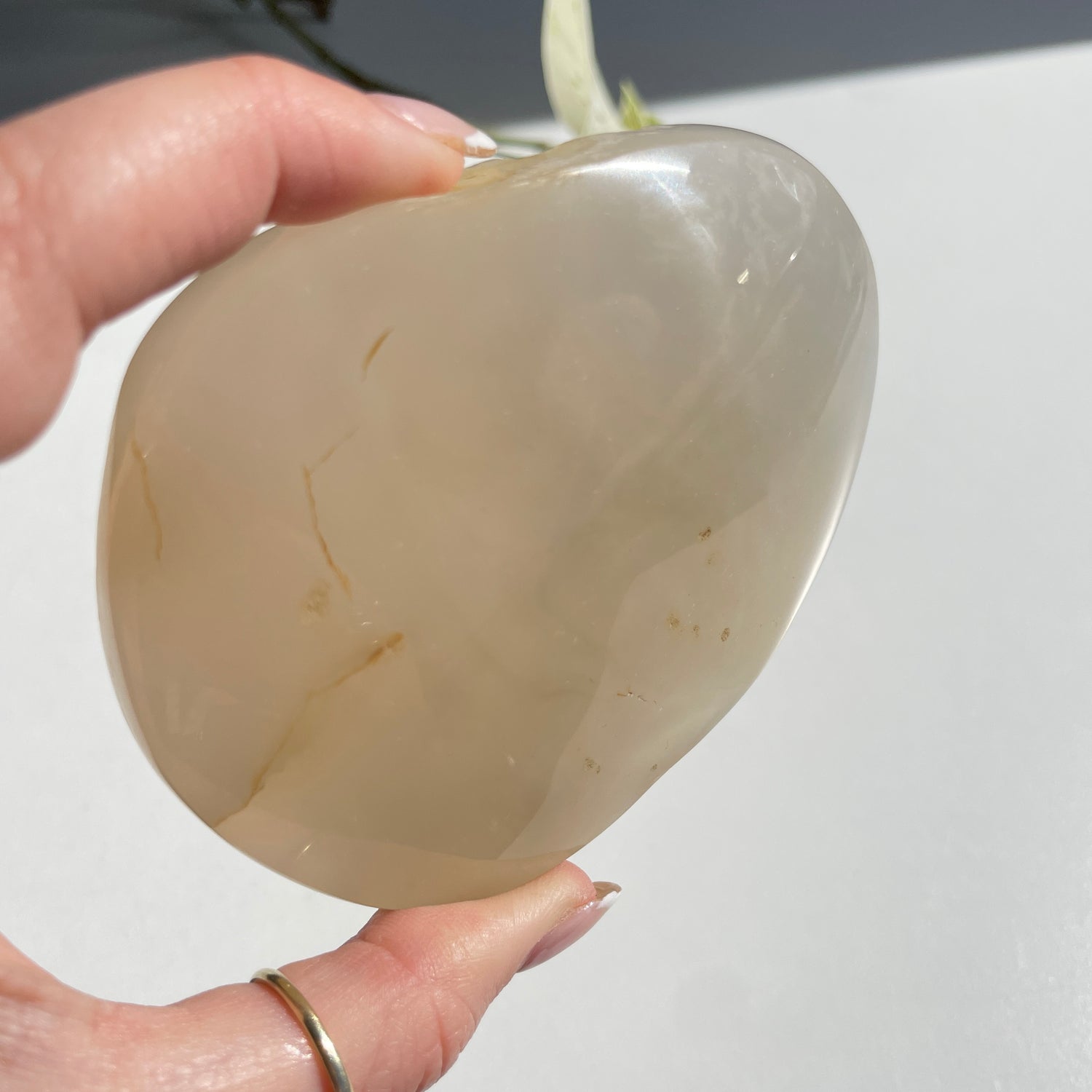 Agate Enhydro Pce 252g