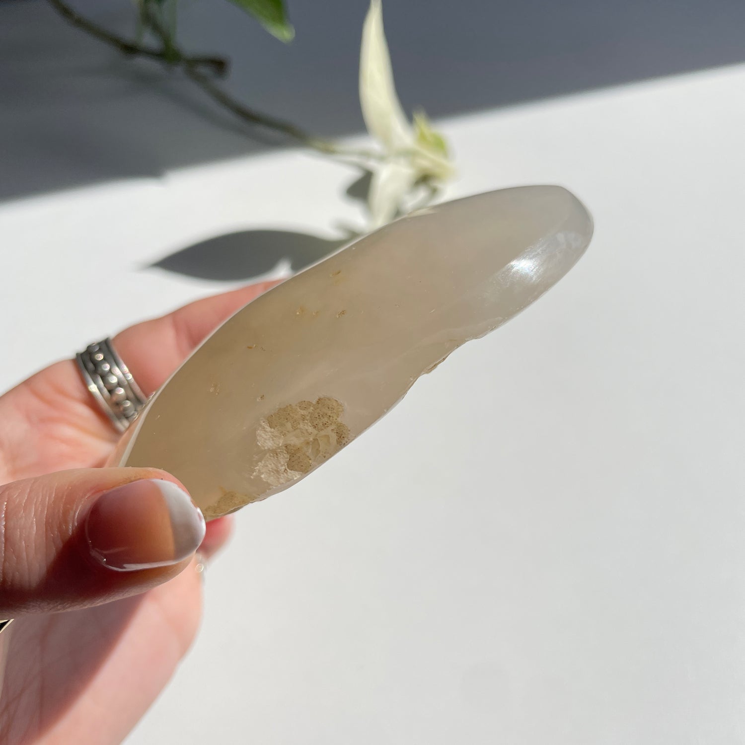 Agate Enhydro Pce 252g