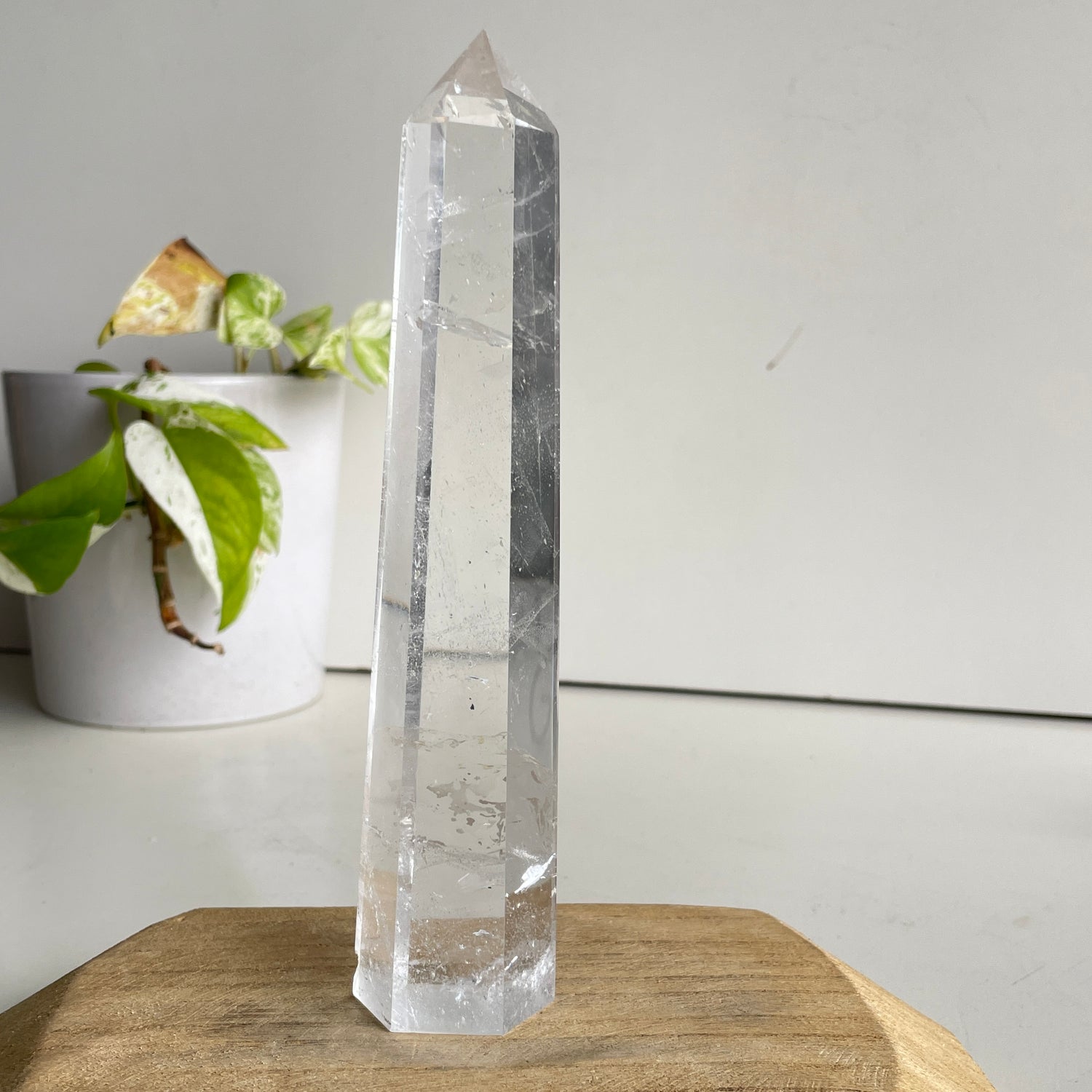 Clear Quartz Generator 17.9cm - High Quality