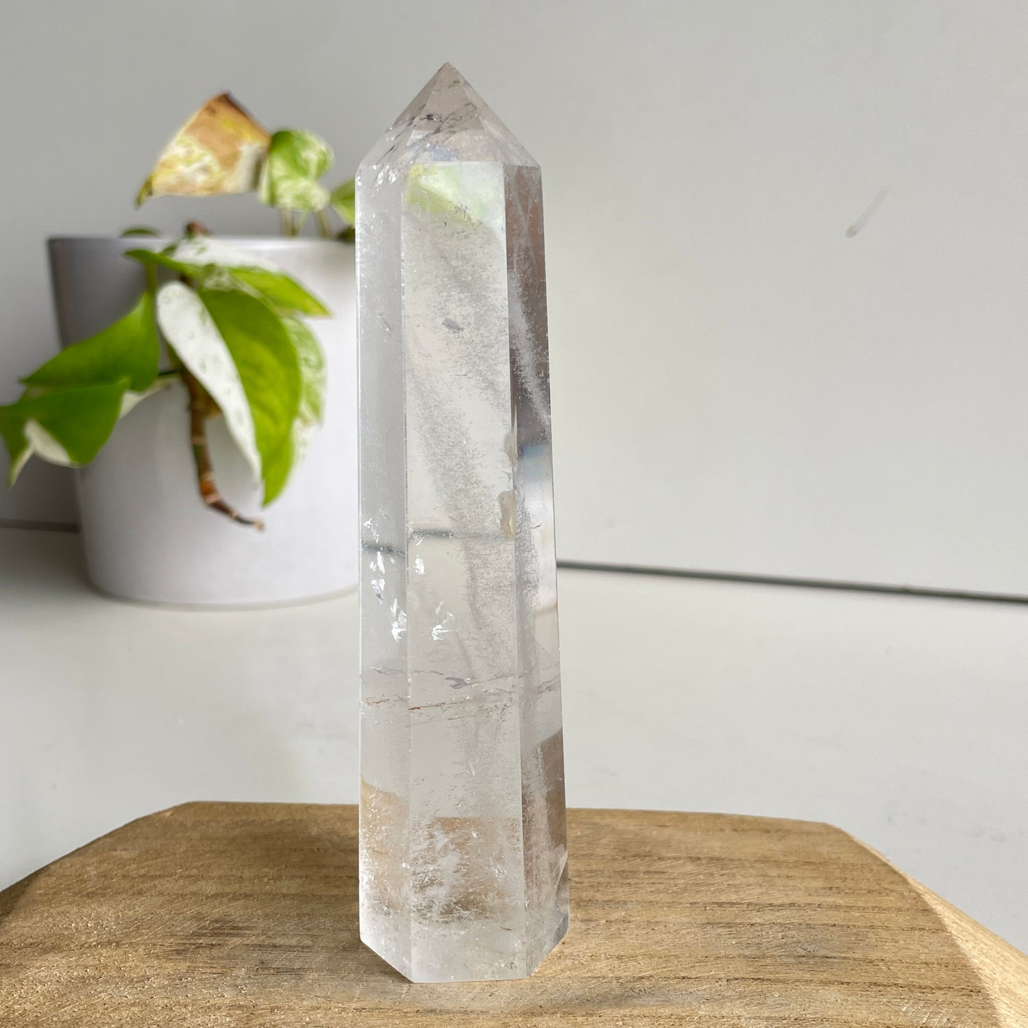 Clear Quartz Generator 13.4cm - High Quality