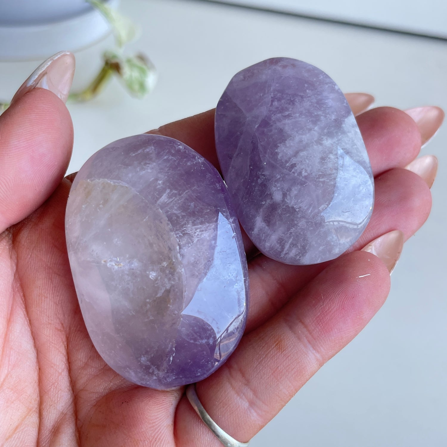Amethyst Palmstone Mini