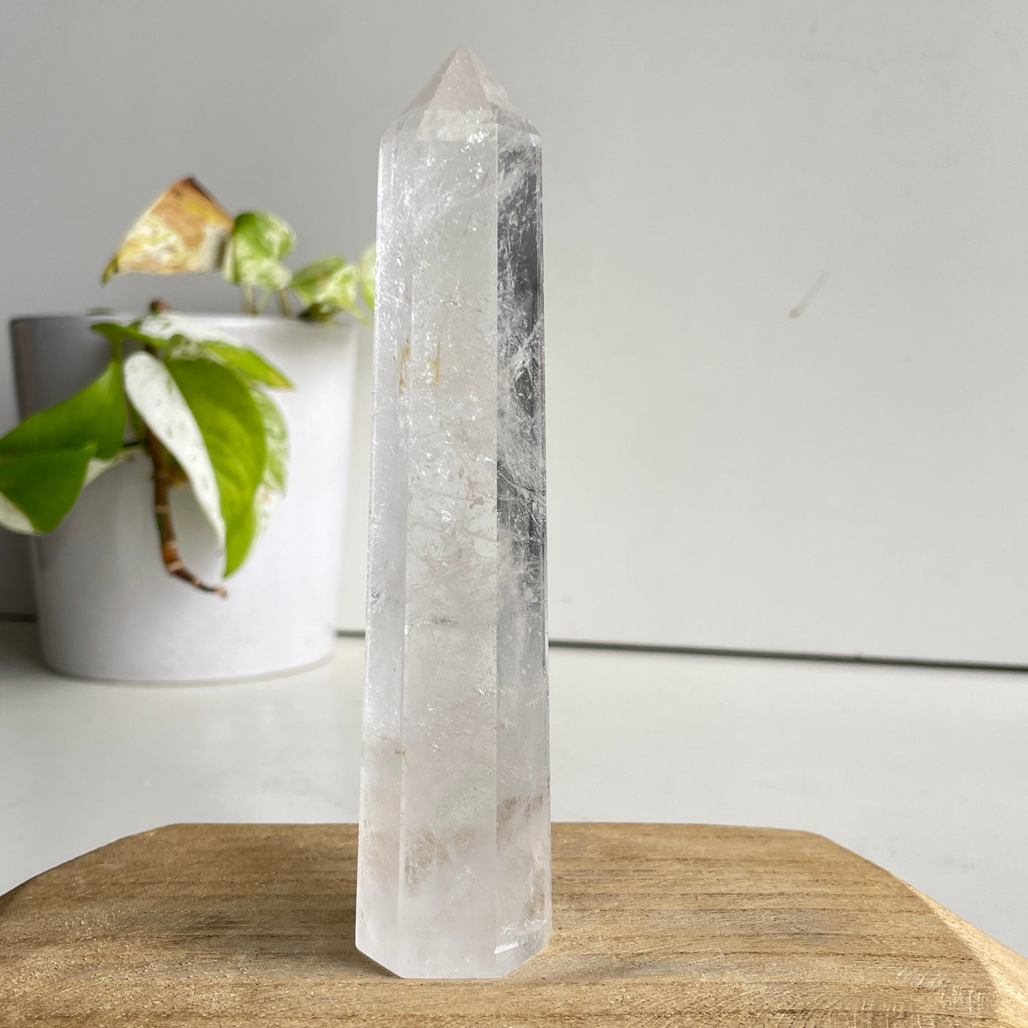 Clear Quartz Generator 13.6cm - High Quality