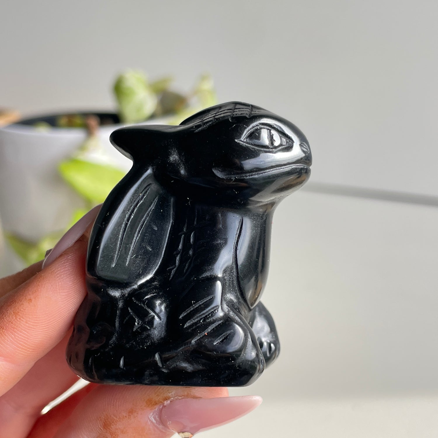 Black Obsidian Toothless 5cm