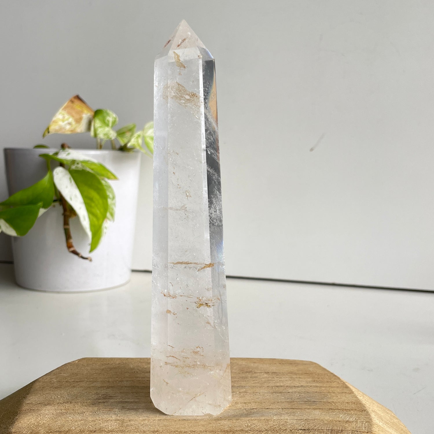 Clear Quartz Generator 16.9cm - High Quality