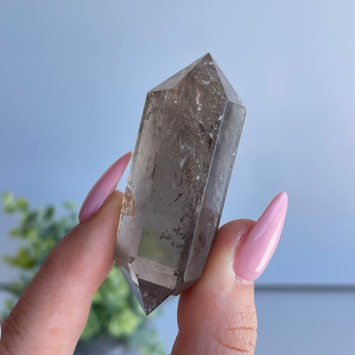 Smoky Quartz Double Terminator 5.9cm