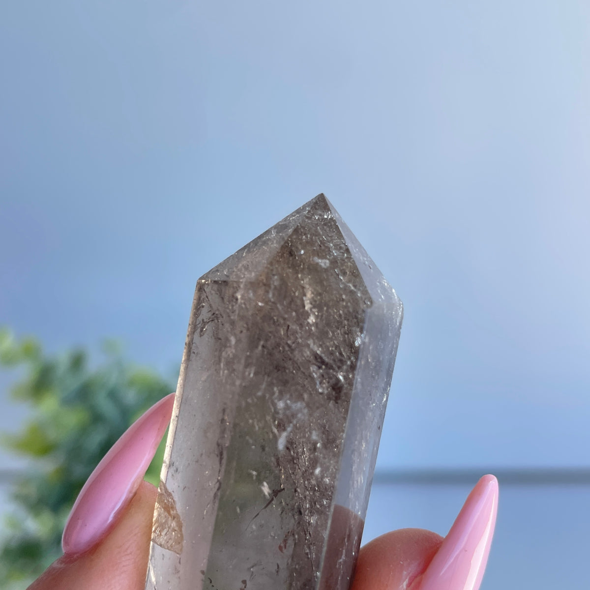 Smoky Quartz Double Terminator 5.9cm