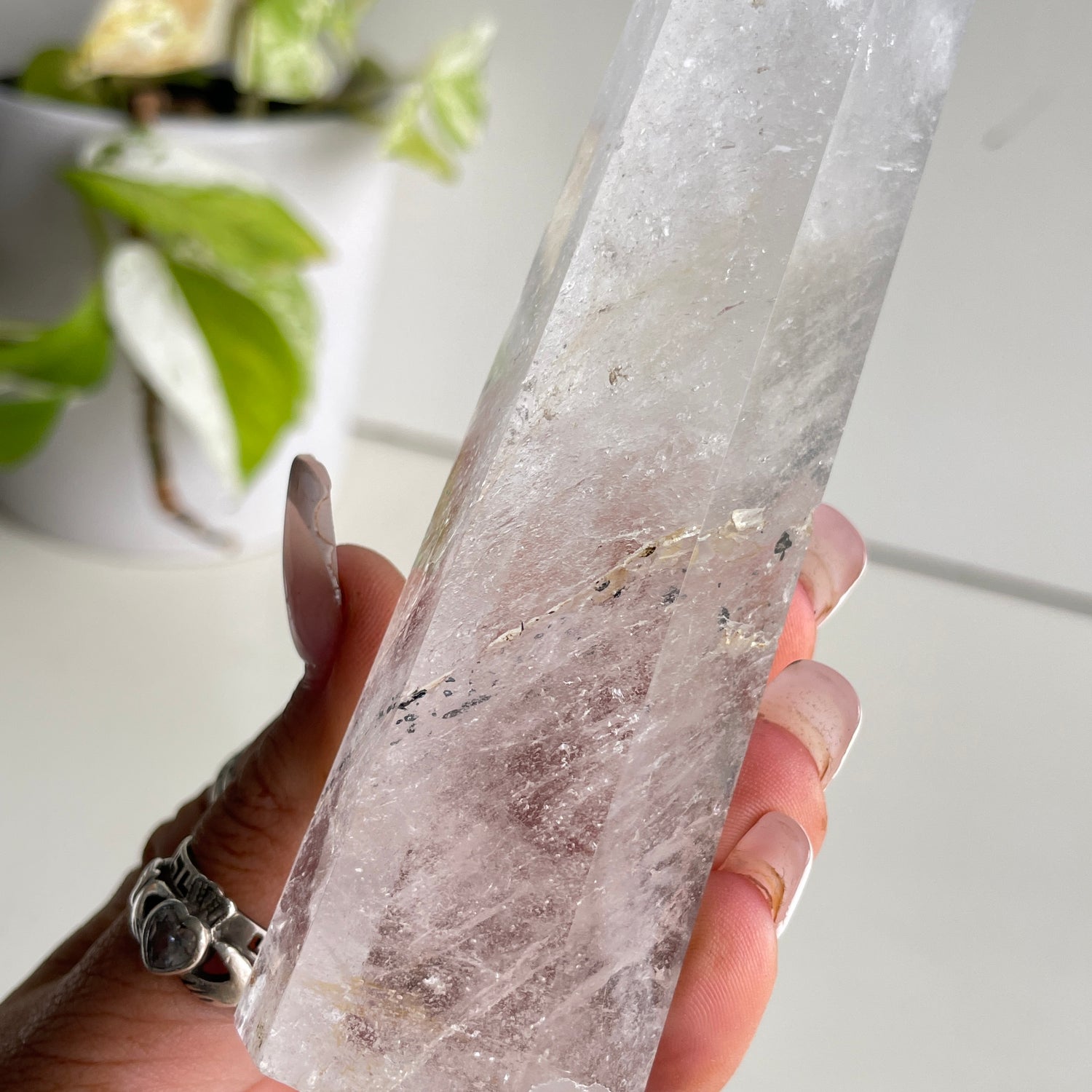Clear Quartz Generator 15.2cm - High Quality