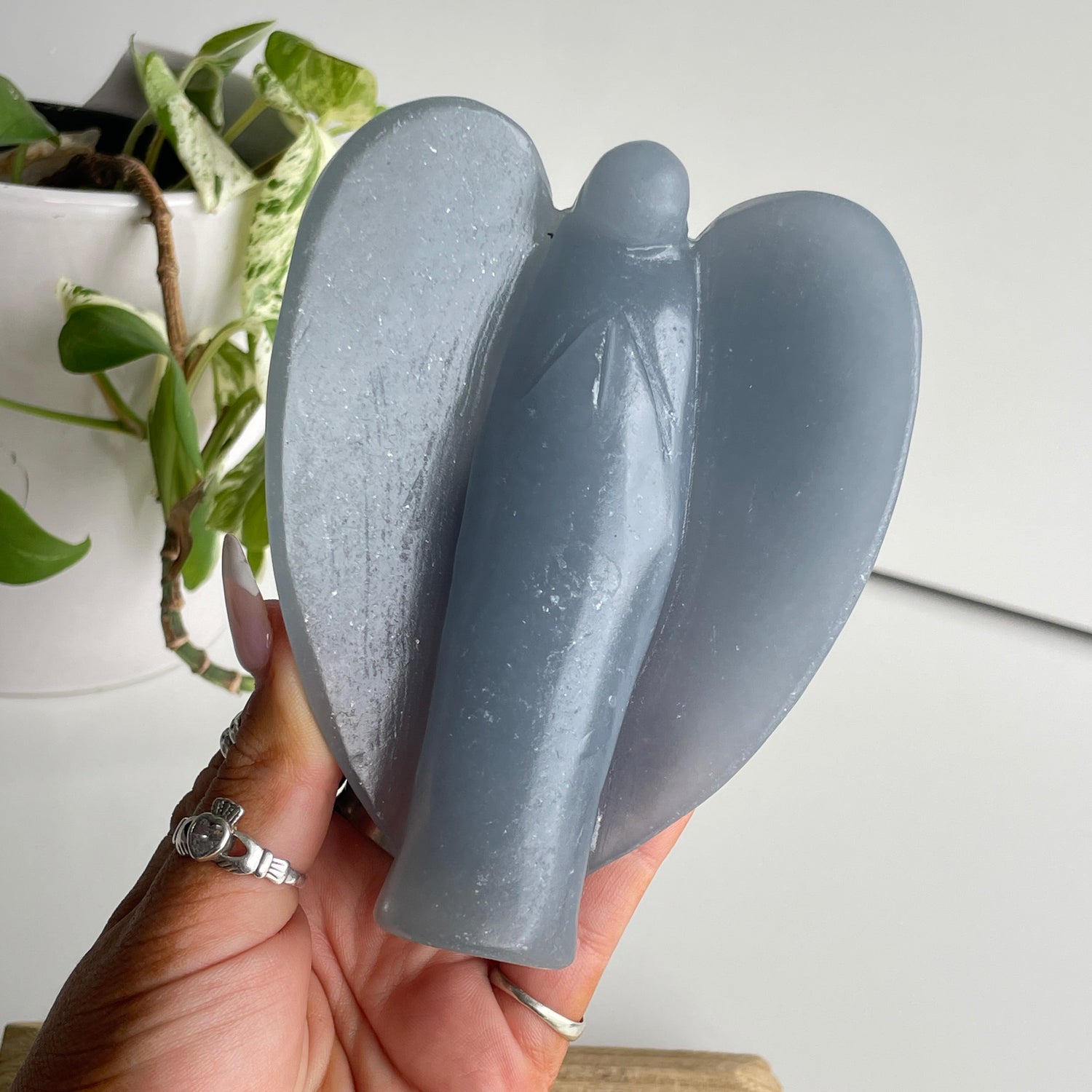 Angelite Angel 12cm