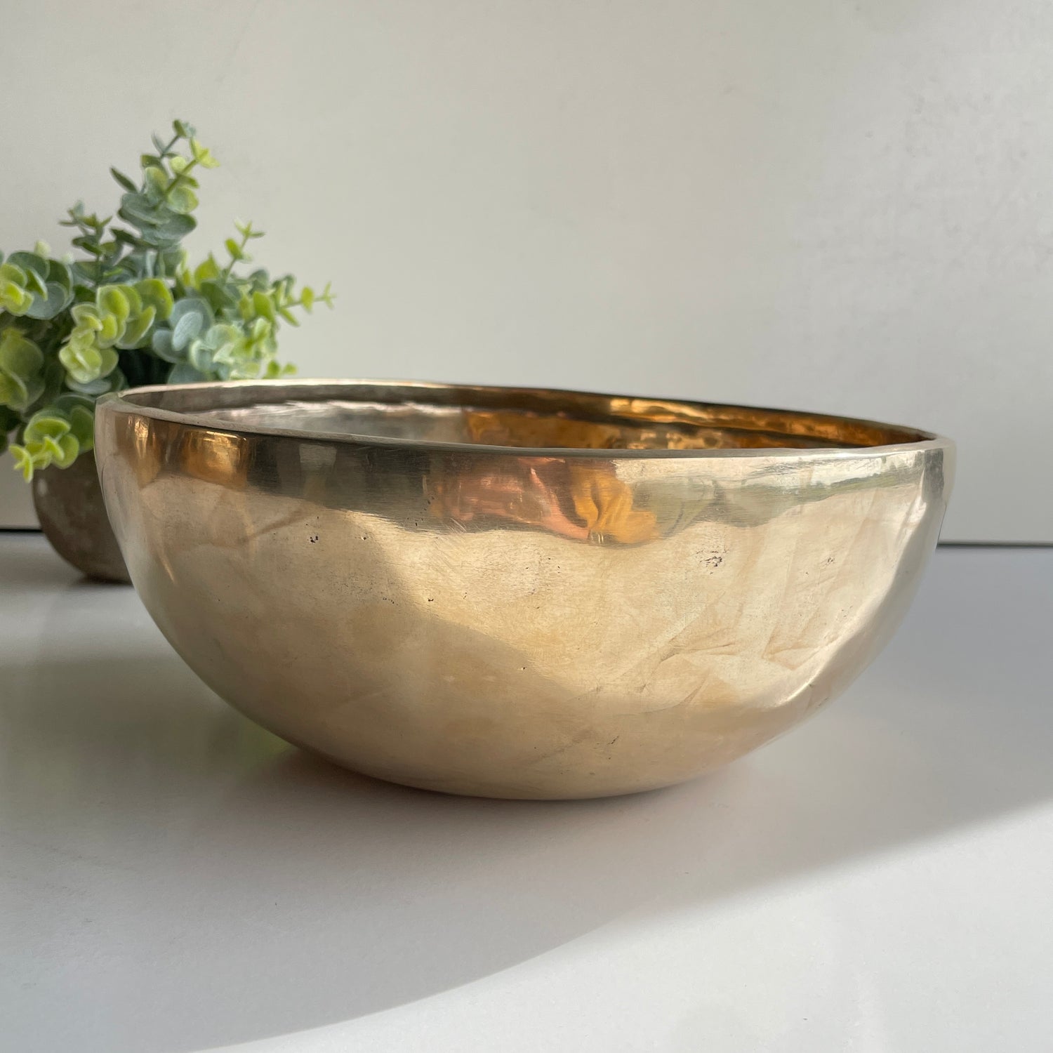 Brass Singing Bowl KH863 1536g