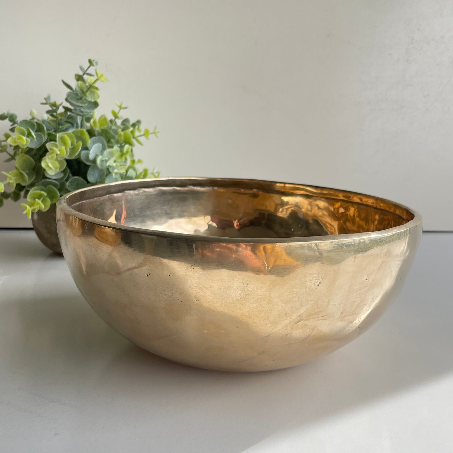 Brass Singing Bowl KH863 1536g