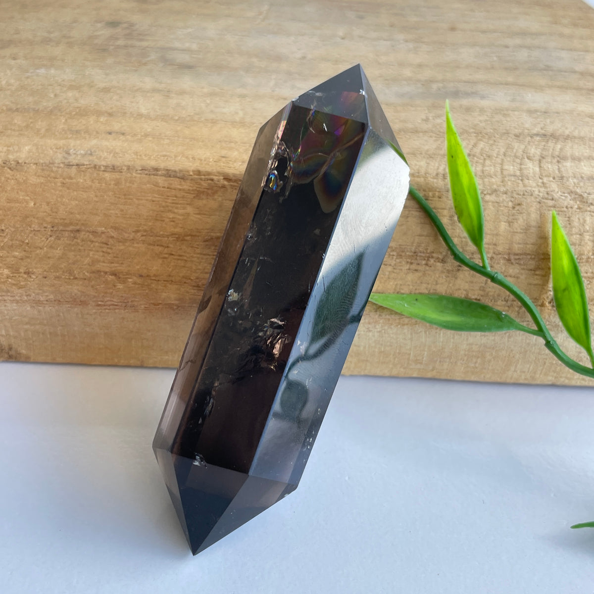 Smoky Quartz Double Terminator 8.3cm