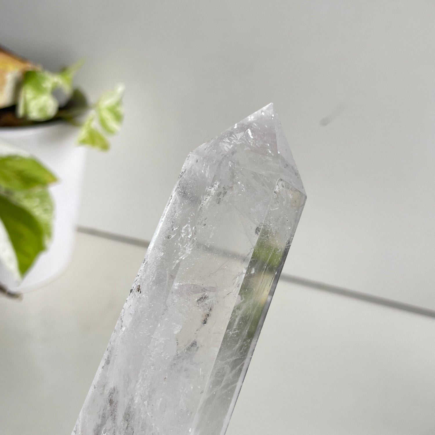 Clear Quartz Generator 15.4cm - High Quality