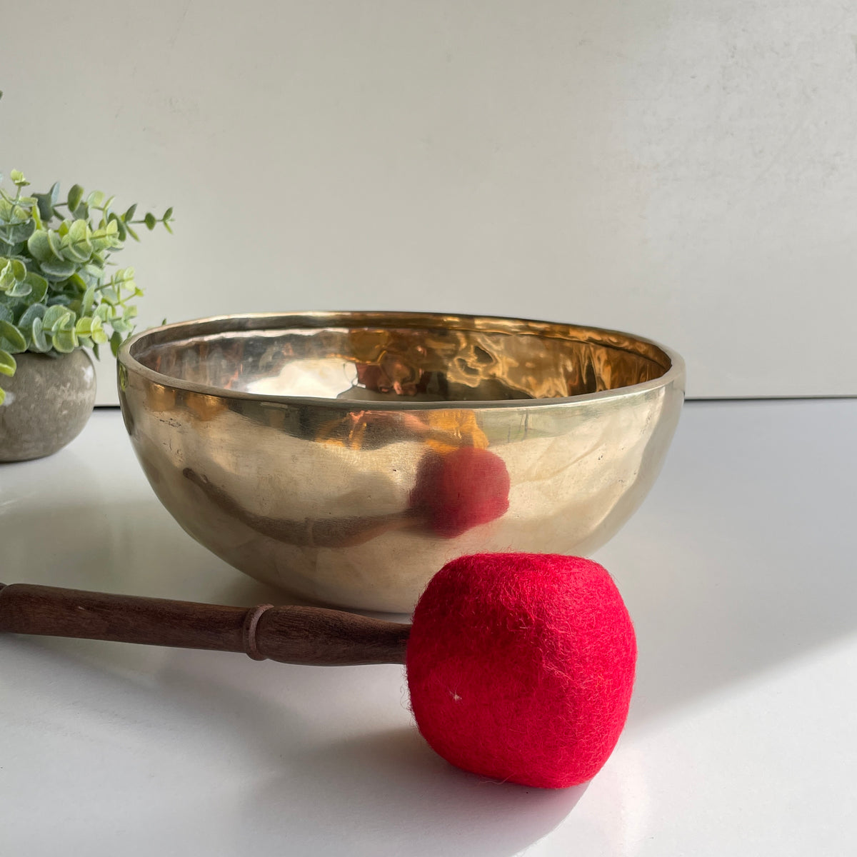 Brass Singing Bowl KH863 1536g