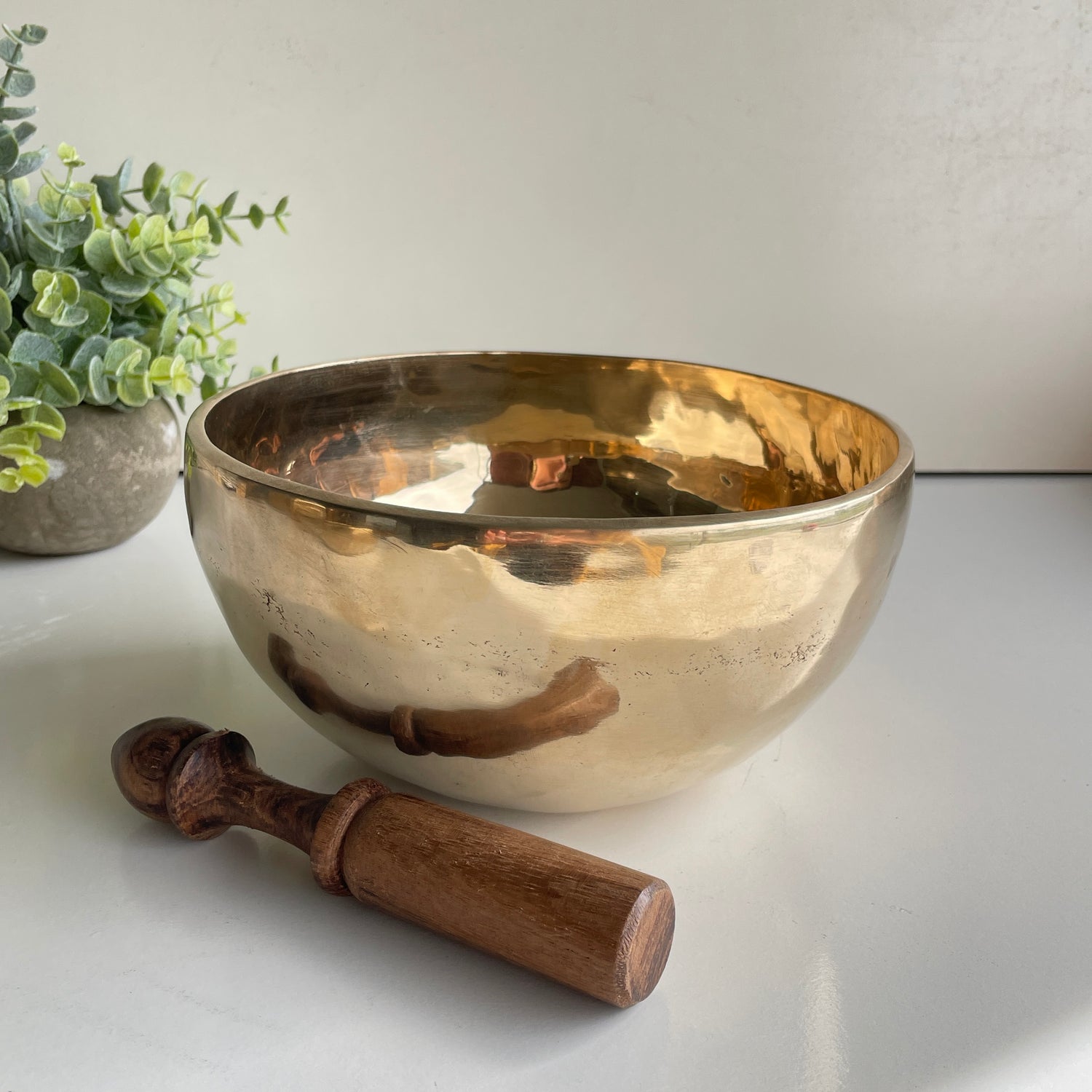 Brass Singing Bowl KH863 1010g