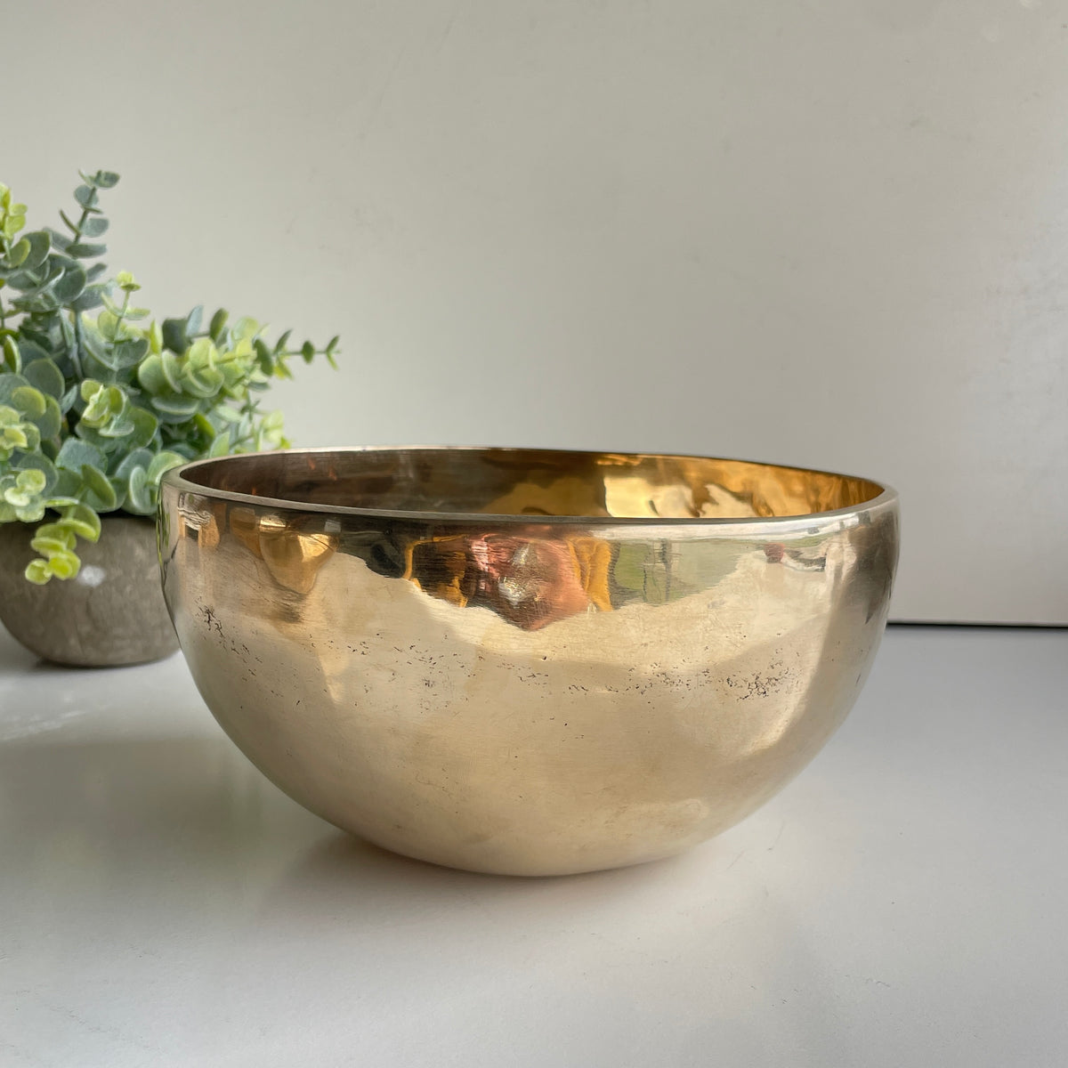 Brass Singing Bowl KH863 1010g