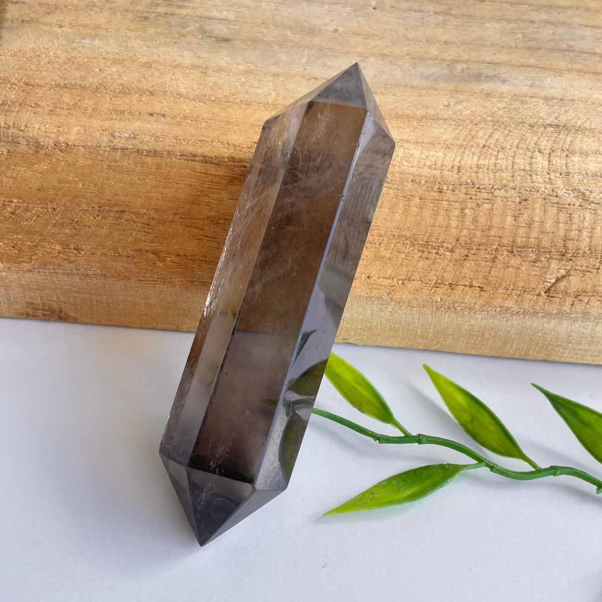 Smoky Quartz Double Terminator 9cm
