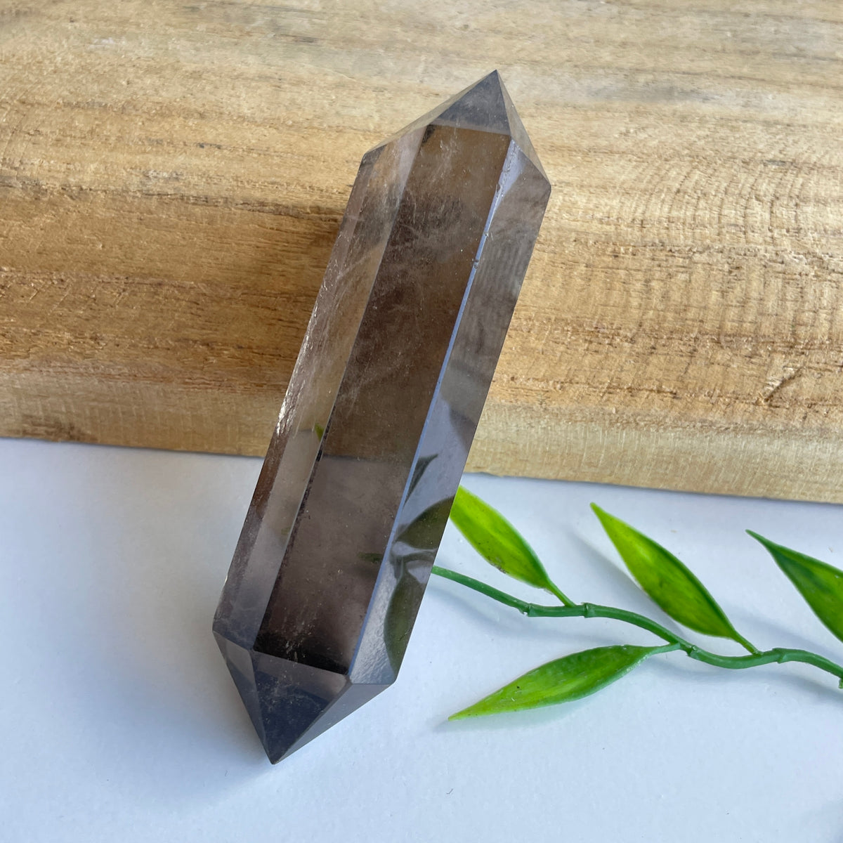Smoky Quartz Double Terminator 9cm