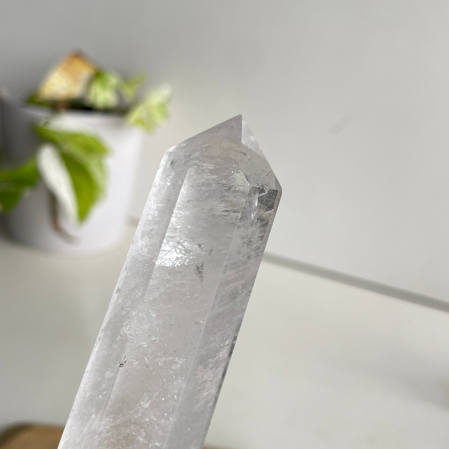 Clear Quartz Generator 13cm - High Quality
