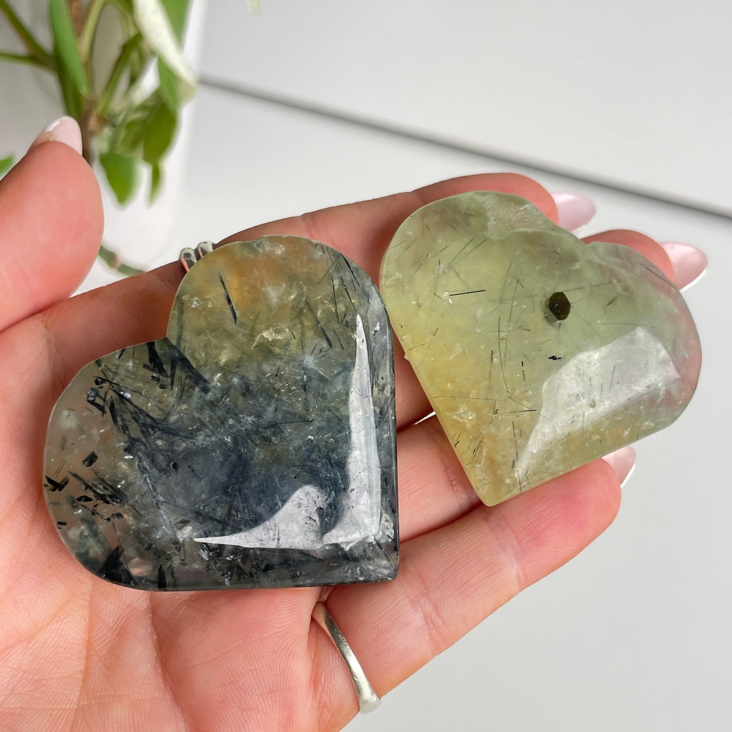 Prehnite Heart Small