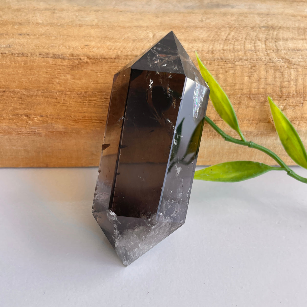 Smoky Quartz Double Terminator 6.7cm