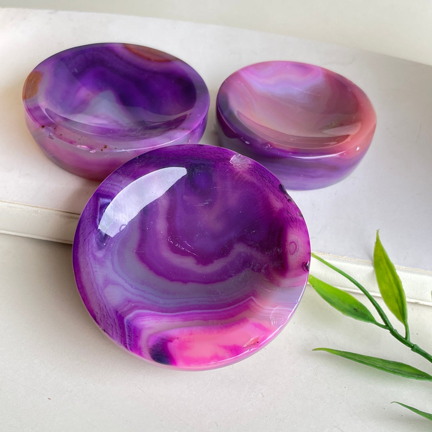 Purple Agate Bowl