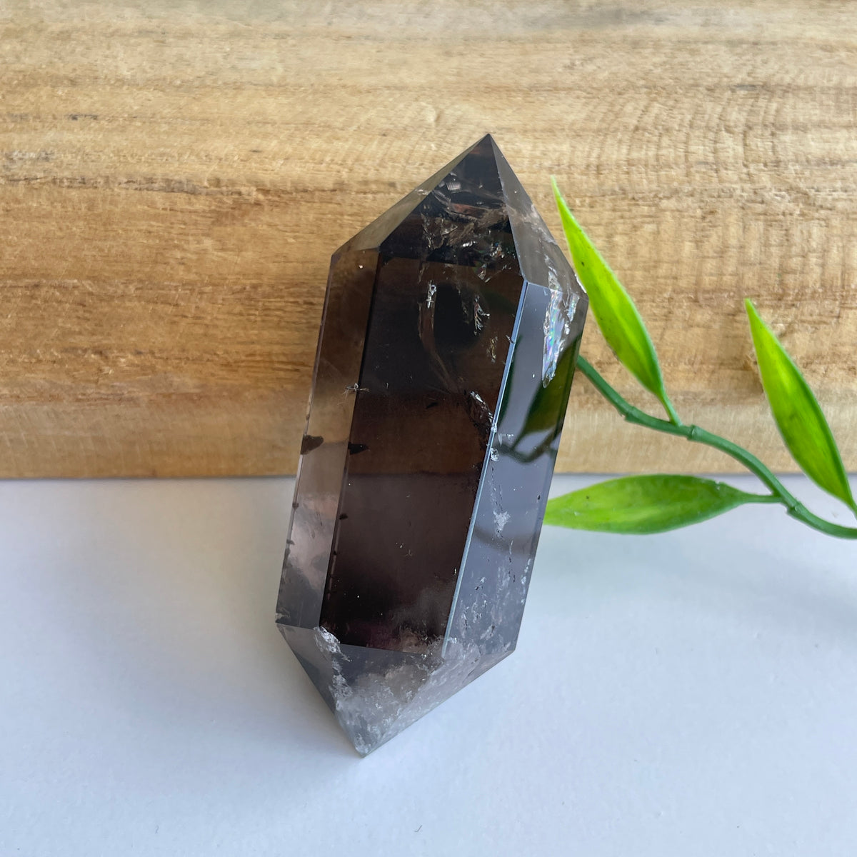 Smoky Quartz Double Terminator 6.7cm