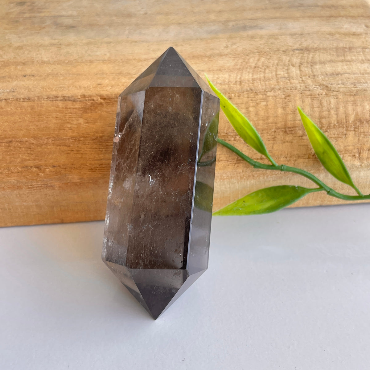Smoky Quartz Double Terminator 6.9cm