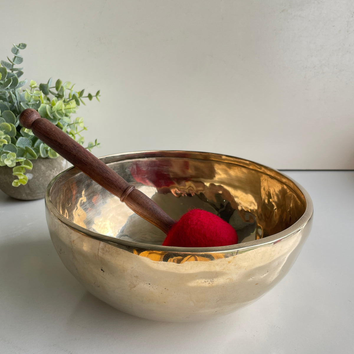 Brass Singing Bowl KH863 1525g
