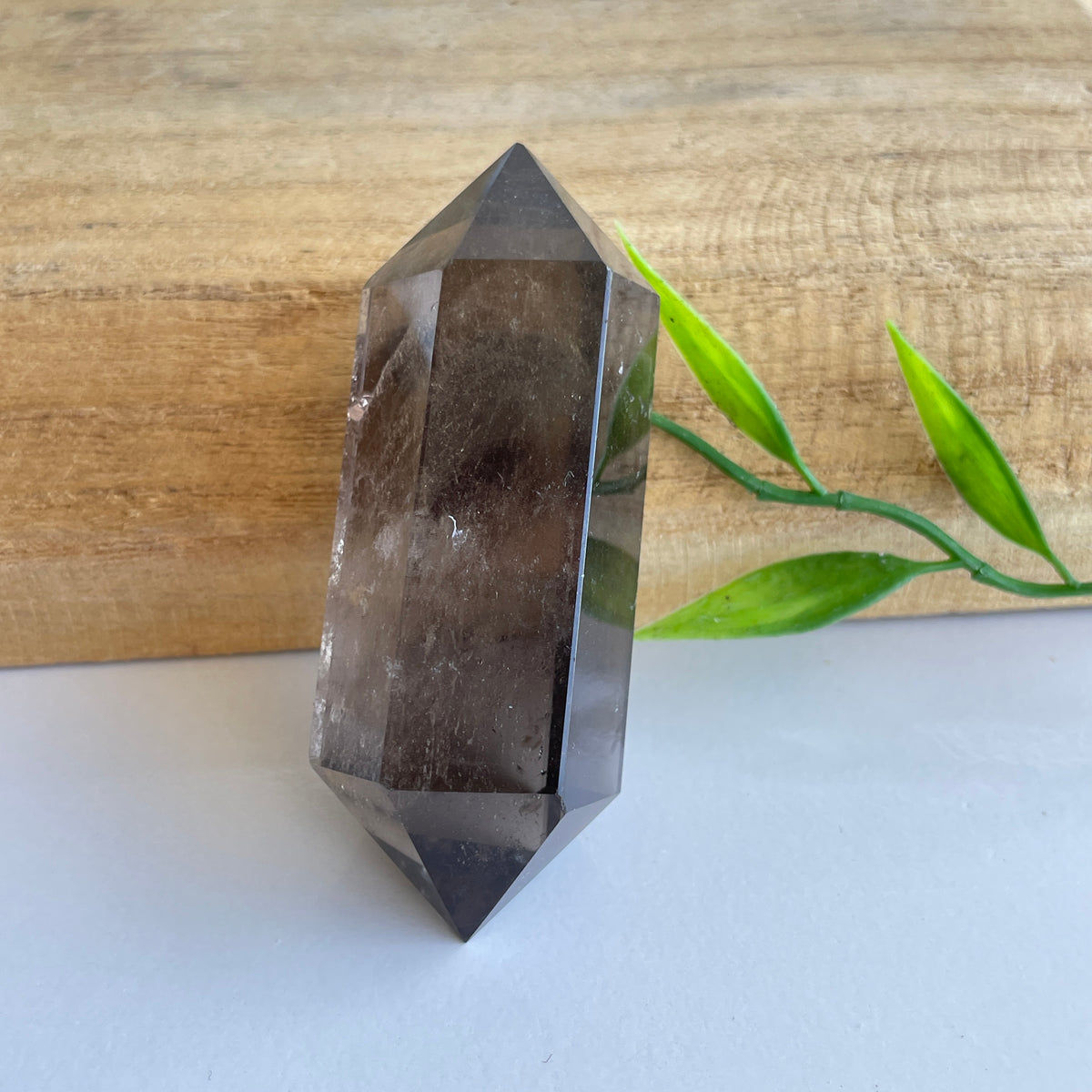 Smoky Quartz Double Terminator 6.9cm