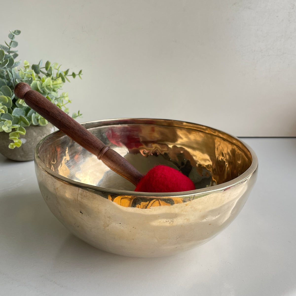 Brass Singing Bowl KH863 1525g