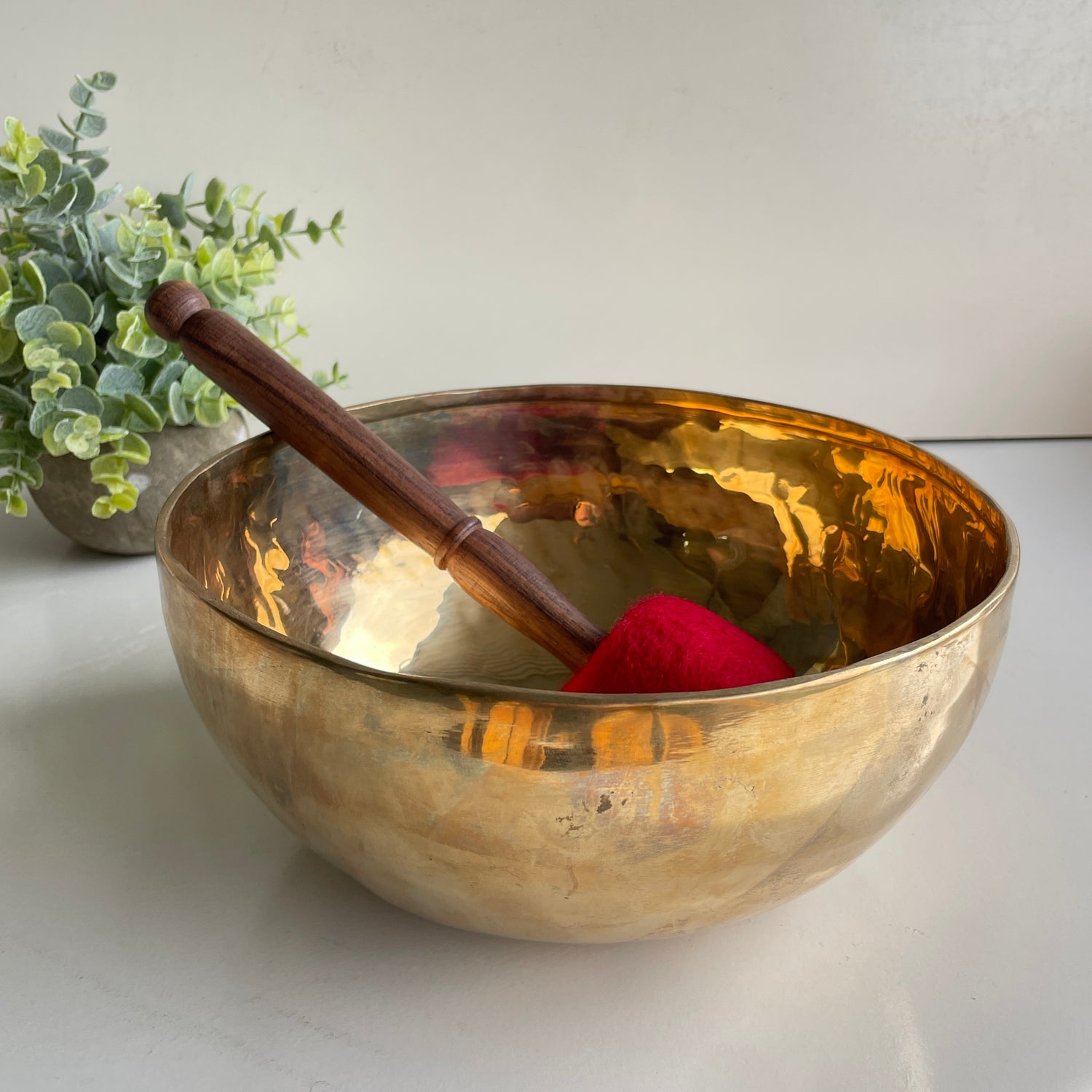 Brass Singing Bowl KH863 1526g