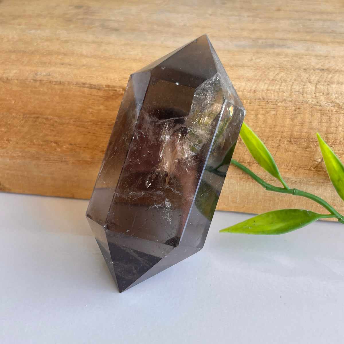 Smoky Quartz Double Terminator 7.4cm