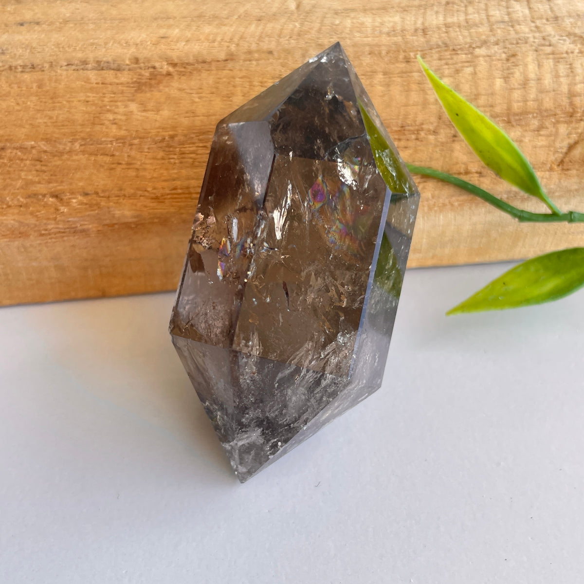 Smoky Quartz Double Terminator 6cm
