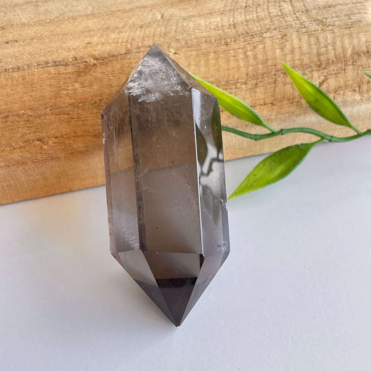 Smoky Quartz Double Terminator 6.9cm