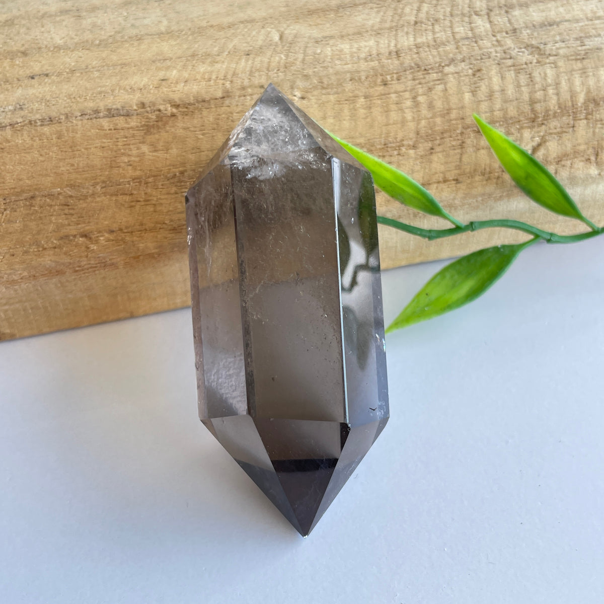 Smoky Quartz Double Terminator 6.9cm