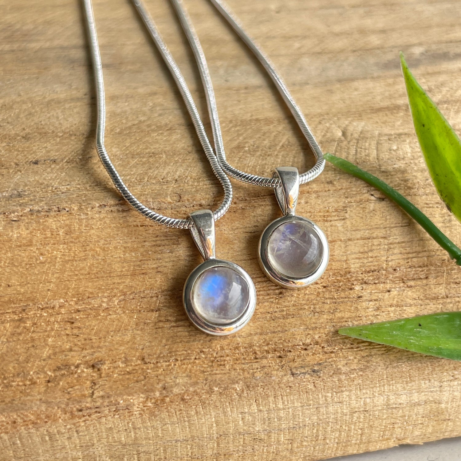 Moonstone Round Pendant