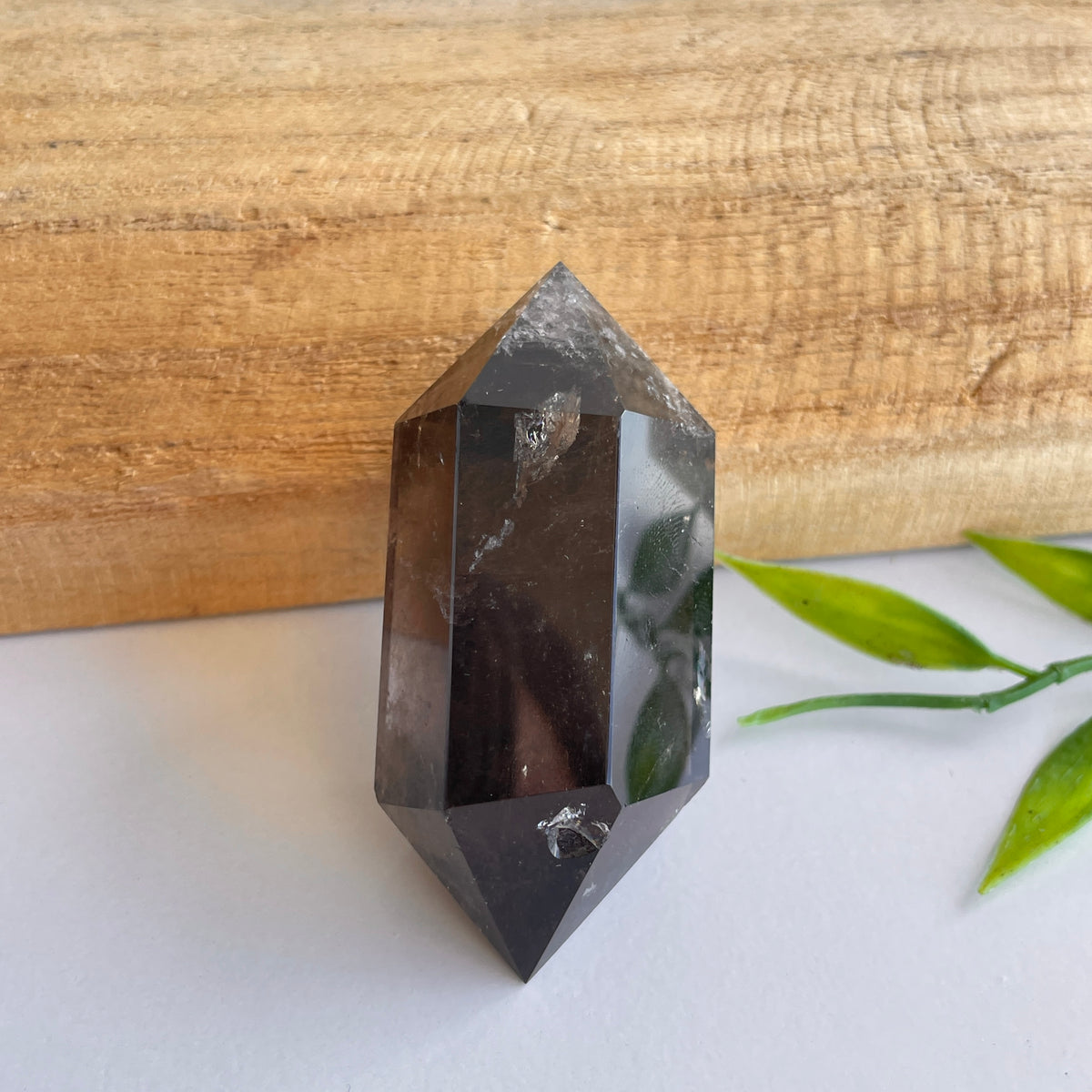 Smoky Quartz Double Terminator 5.7cm
